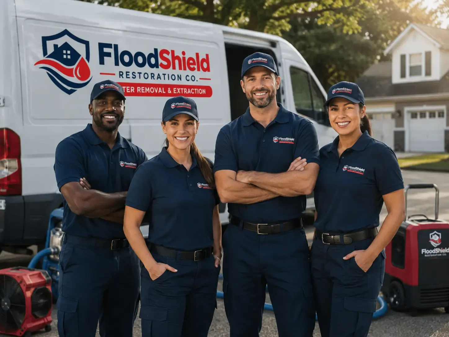 Flood Damage Restoration company in New Galilee, PA